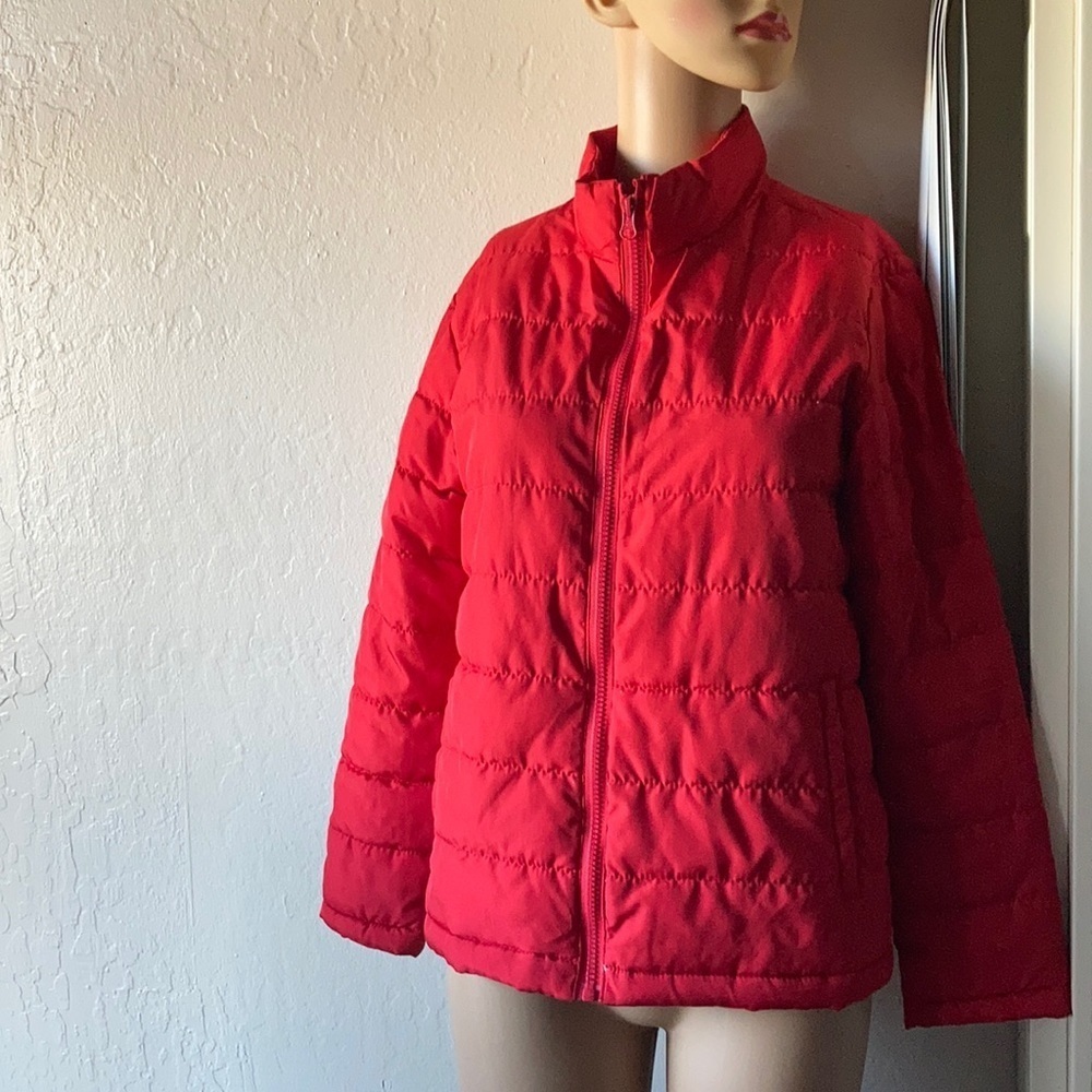 OLD NAVY kids Red Puffer Jacket